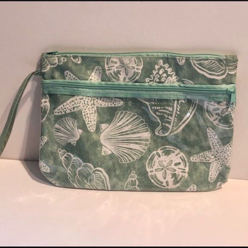Beach theme cosmetic/toiletries pouch NWOT - Picture 5 of 11